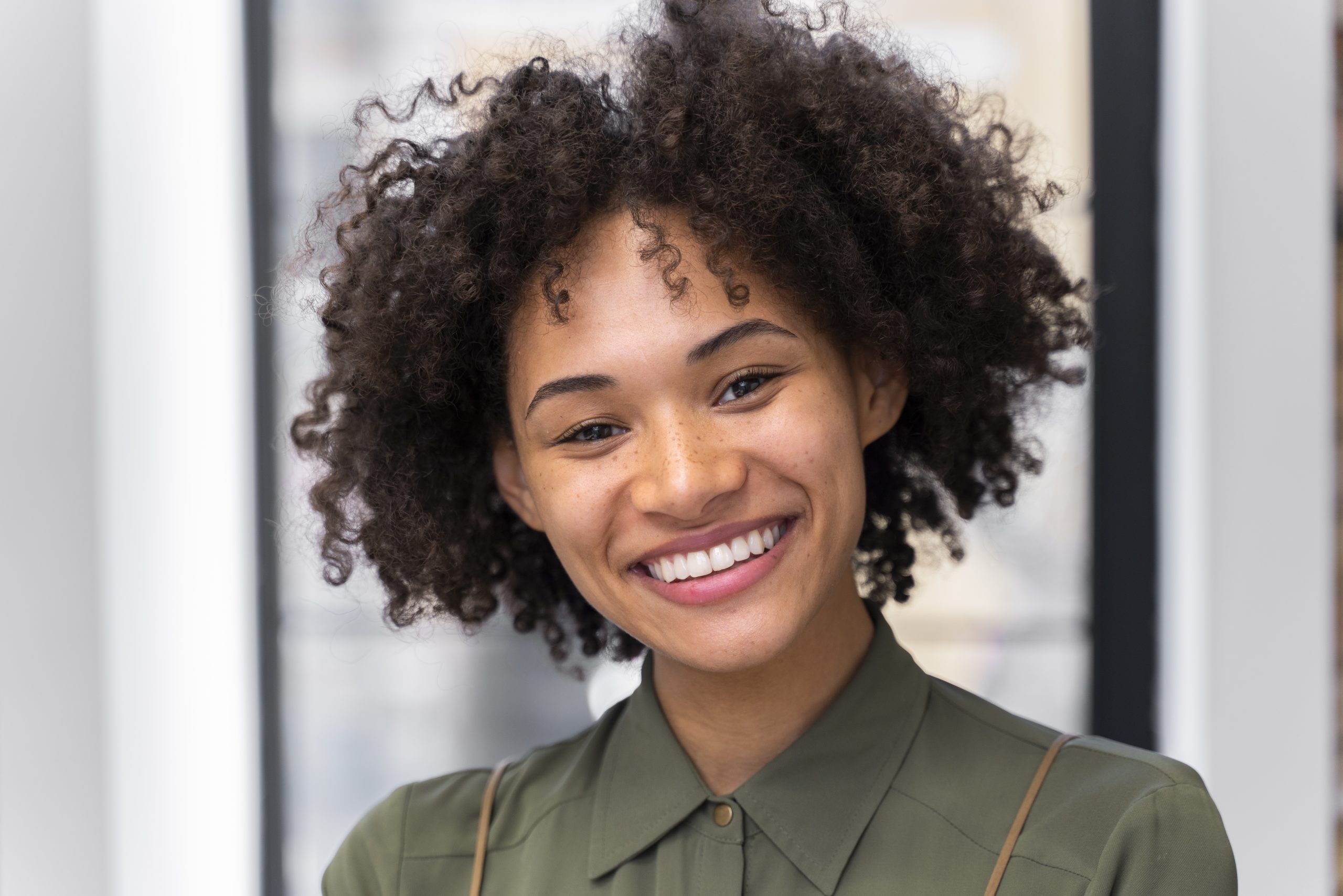 close up young businesswoman close up young businesswoman